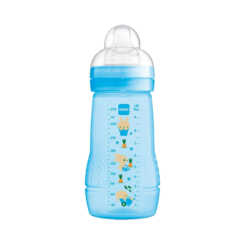 MAM - EASY ACTIVE BABY Πλαστικό Μπιμπερό ΘΣ 2m+ (αγόρι) - 270ml